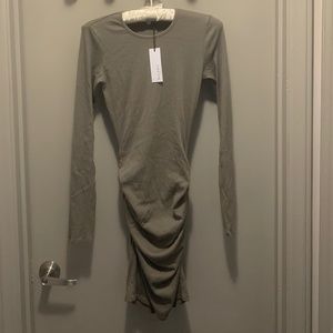 Michael Stars Jordan Dress in Olive Green